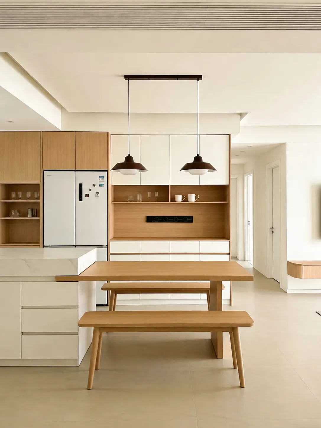 Decorative wood panels used in interiors