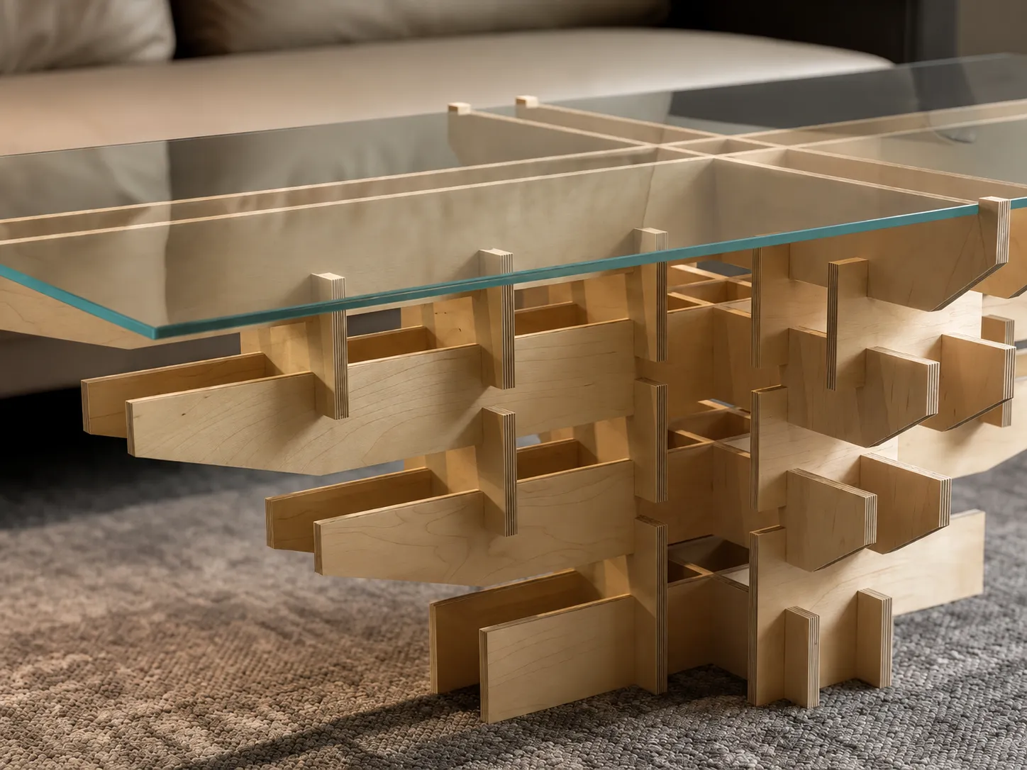 Wood panels used for furniture production