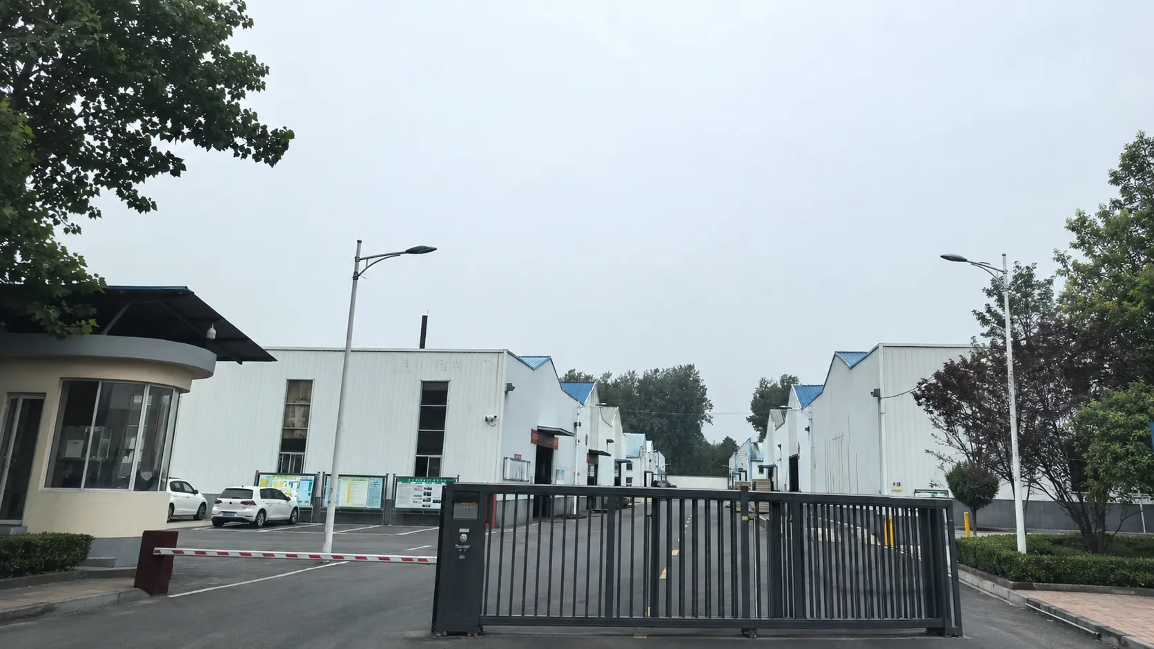 Pizhou Huaxin production base factory yard