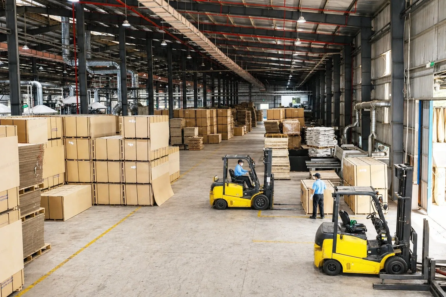 Packaging and shipment handoff